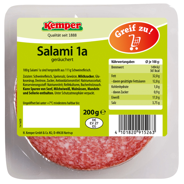 Gr. zu Salami Stapelp.     TFB