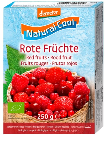 Natural Cool demeter Rote Früchte 250g