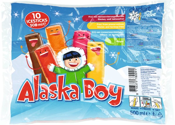 Alaska Boy Wassereis 10x50ml