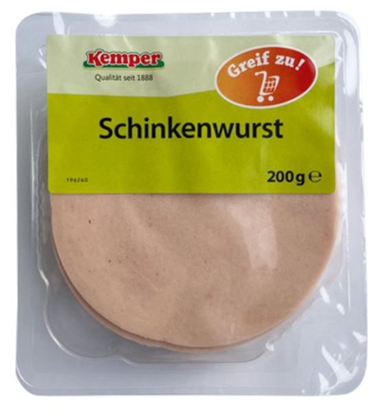 Gr. zu Schinkenwurst       TFB