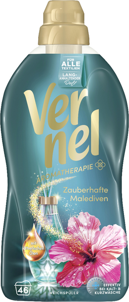 Vernel Weichspüler Aromatherapie Zauberhafte Malediven 46 Waschladungen 1,012l