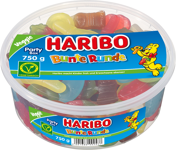 Haribo Bunte Runde 750g
