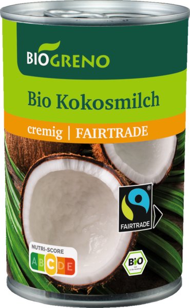 Biogreno Kokosmilch Fairtrade 400ml