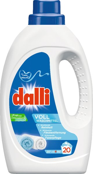 Dalli Vollwaschmittel Flüssig 20 Waschladungen