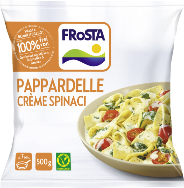 Frosta Pappardelle Creme Spinaci 500g