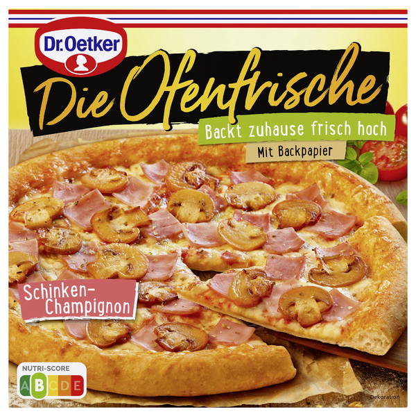 Dr.Oetker Die Ofenfrische Schinken-Champignon 405g