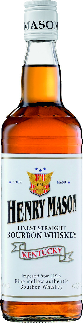 Henry Mason Bourbon Whiskey 40% vol. 0,7l
