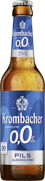 Krombacher Pils Alkoholfrei 0,0% 0,33l