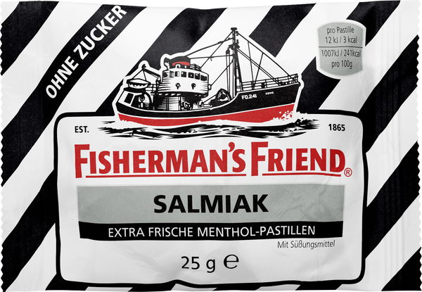 Fisherman`s Friend Salmiak ohne Zucker 25g