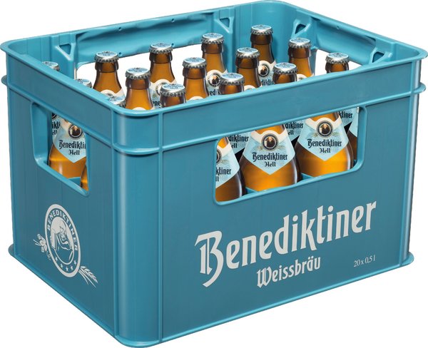 Benediktiner Hell 20/0,5l