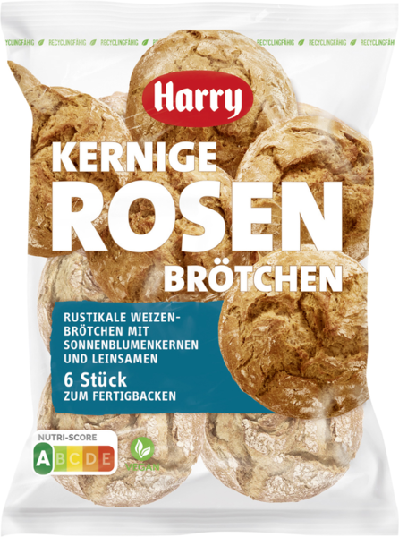 Harry Rosenbrötchen kernig 6 Stück