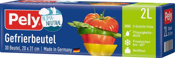 Pely Gefrierbeutel 2l 30 Stück