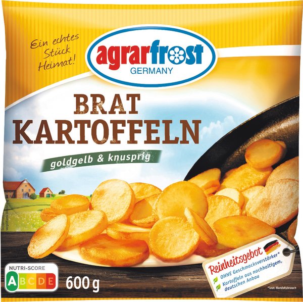 Agrarfrost Bratkartoffeln 600g