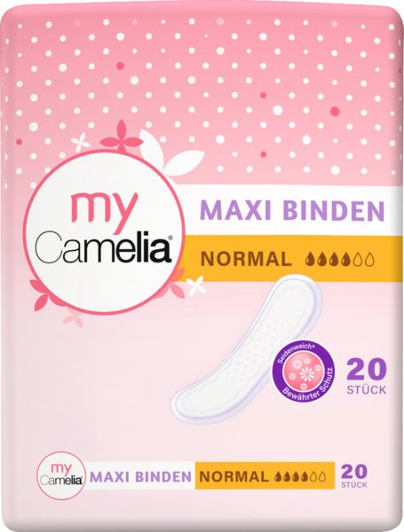 Camelia Maxi Binde Normal 20 Stück