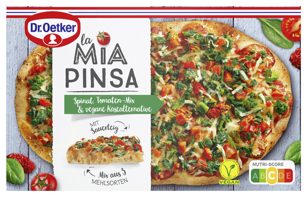 Dr.Oetker La Mia Pinsa Spinat Vegan 320g