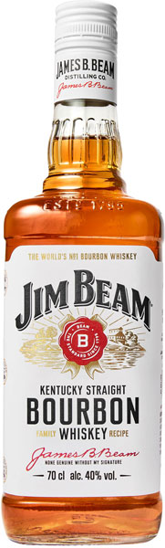 Jim Beam Kentucky Straight Bourbon Whiskey 40% vol. 0,7l