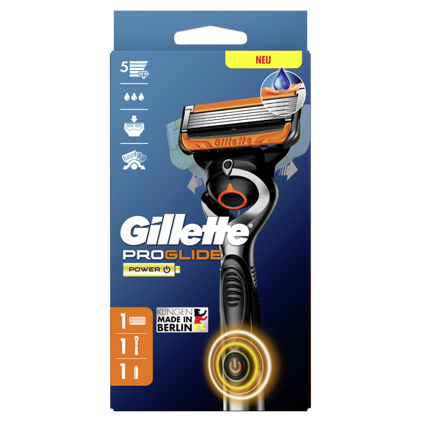 Gillette PROGLIDE Rasierer Flexball Power mit 1 Klinge