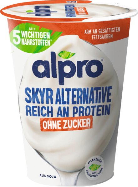 Alpro Skyr-Alternative ohne Zucker 400g