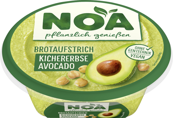 NOA Brotaufstrich Kichererbse-Avocado 175g 
