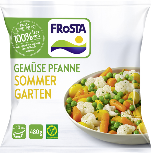 Frosta Gemüse Pfanne Sommergarten 480g