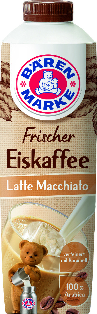 Bärenmarke Frischer Eiskaffee Latte Macchiato 1l