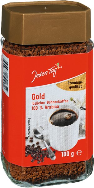 Jeden Tag Instant Kaffee Gold 100g