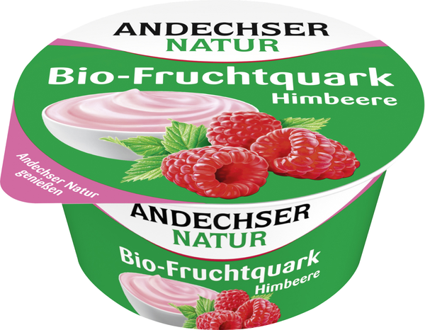 Andechser Natur Bio-Fruchtquark Himbeere 20% Fett 150g