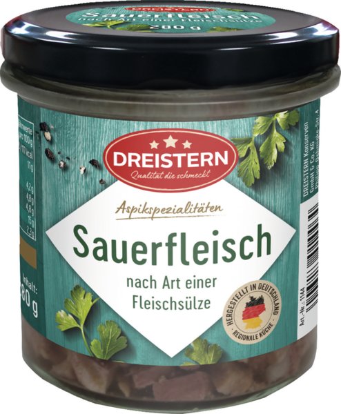 Dreistern Sauerfleisch 280g
