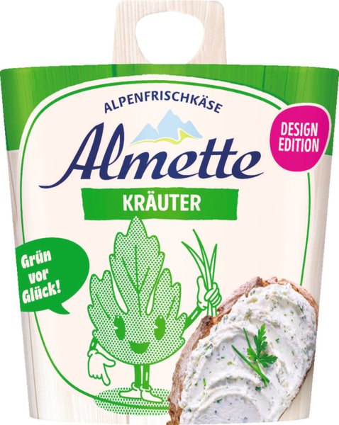 Almette Alpenfrischkäse Kräuter 150g
