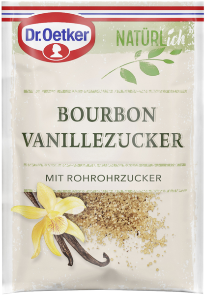 Dr.Oetker Natürlich Bourbon Vanillezucker 3x8g