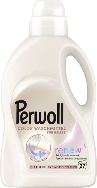 Perwoll Renew Colorwaschmittel für Helles 27 Waschladungen