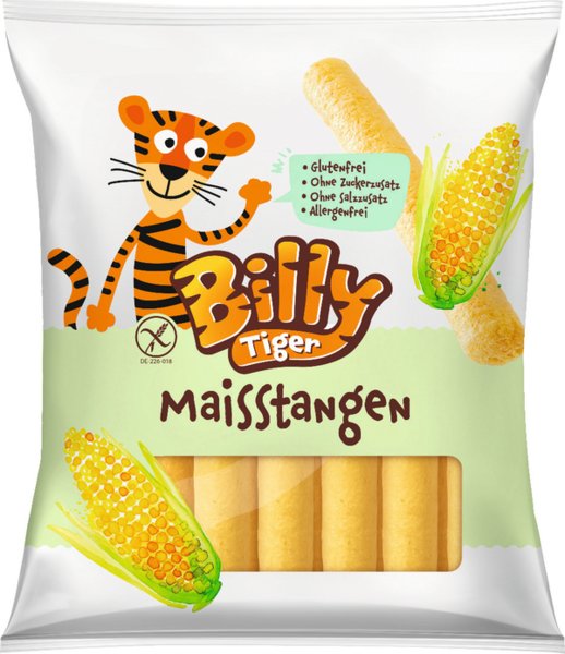Billy Tiger Maisstangen 60g