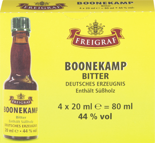 Freigraf Boonekamp 44% vol. 4x20ml