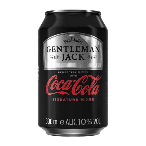 Gentleman Jack & Coca-Cola 10% vol. 0,33l