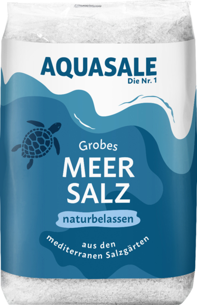 Aquasale Grobes Meersalz 1kg