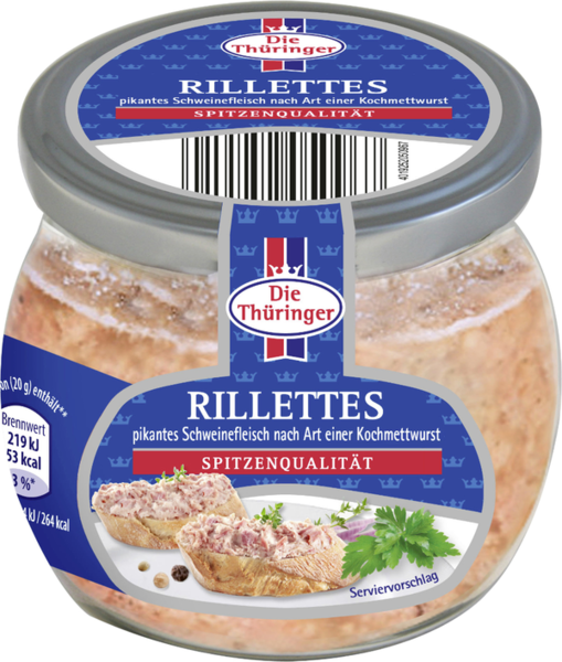Die Thüringer Rillettes 120g