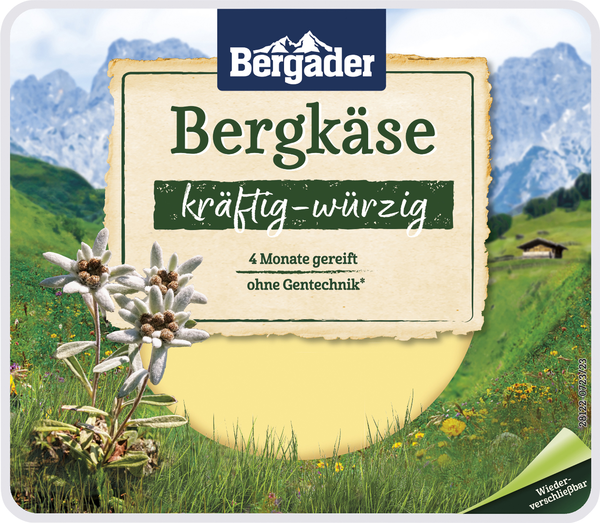 Bergader Bergkäse Scheiben 130g 