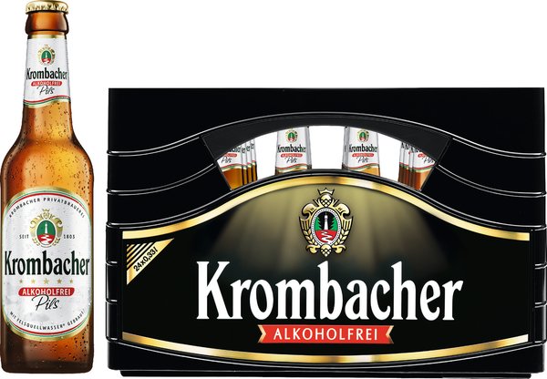 Krombacher Pils Alkoholfrei 24/0,33l