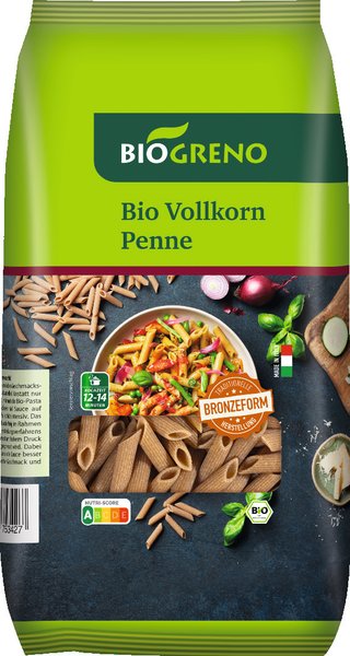 Biogreno Vollkorn-Penne 500g