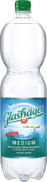 Glashäger Mineralwasser Medium 1,5l