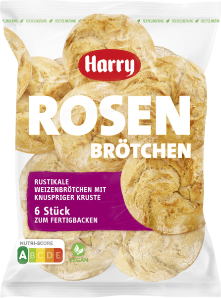 Harry Rosenbrötchen 6 Stück 510g