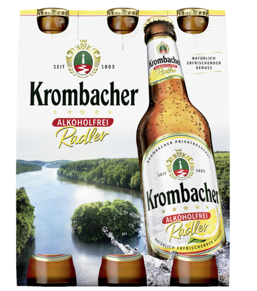 Krombacher Radler alkoholfrei 6/0,33l