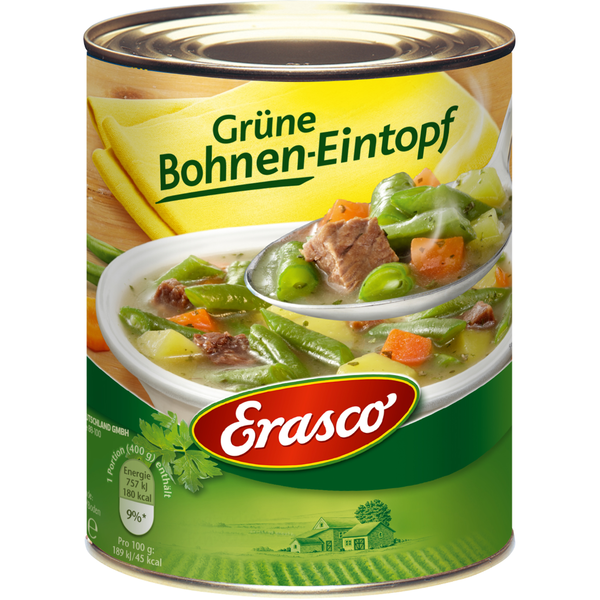 Erasco Grüne Bohnen-Eintopf 800g