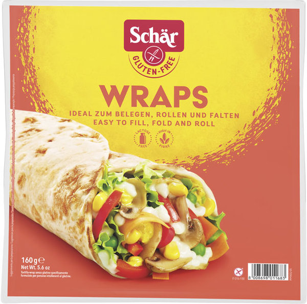 Schär Wraps 160g