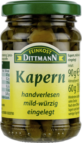 Dittmann Kapern mild würzig 90g