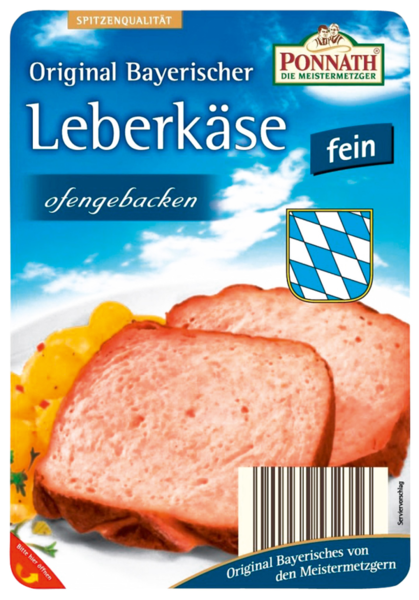 Bayrischer Leberkäse       Pon