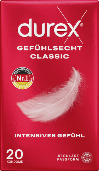 Durex Gefühlsecht Classic 20 Stück