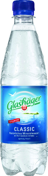 Glashäger Mineralwasser Classic 0,5l