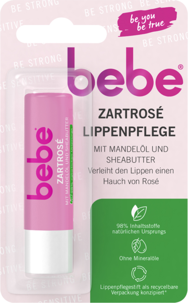 bebe Zartrosé Lippenpflege 4,9g