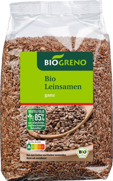 Biogreno Leinsamen ganz 500g